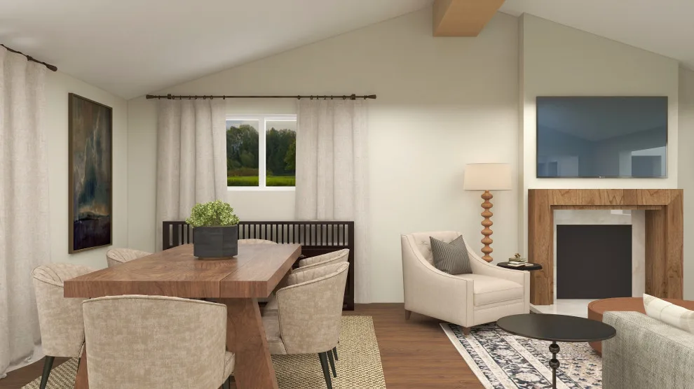 Elevated Ceilings - Living Room Transformation by AEIR Interiors - Photo 3