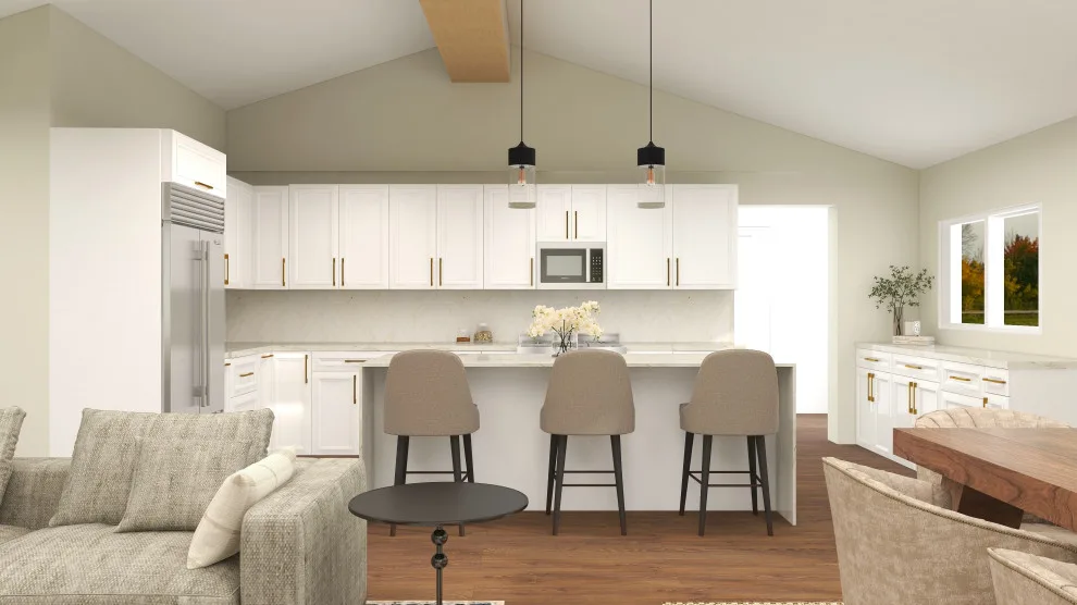 Elevated Ceilings - Living Room Transformation by AEIR Interiors - Photo 4