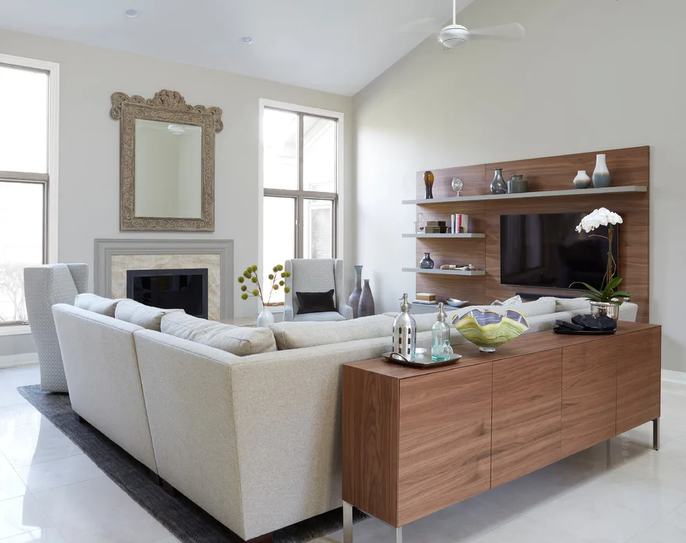 Cozy Modern Living Room by A. Klein Interior Design LLC - Photo 4