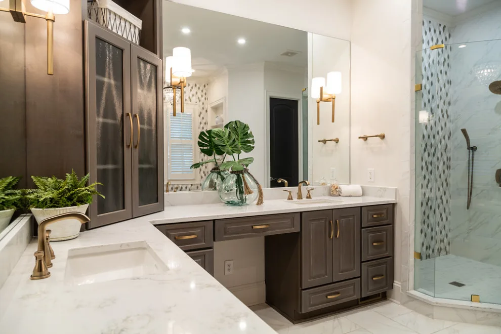 Cozy Toned Restroom by Michelle McKoy Designs - Photo 4