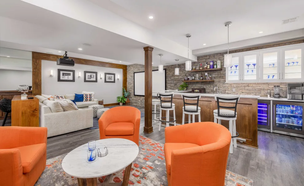 West Chester Basement Renovation by McGrath Interiors - Photo 5
