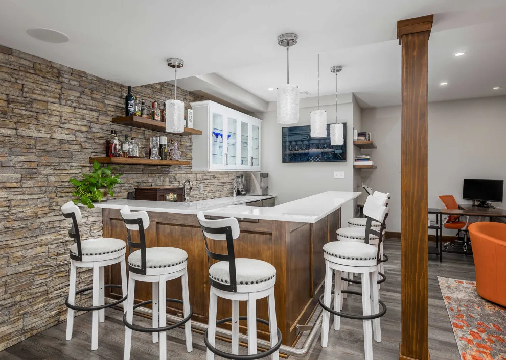 West Chester Basement Renovation by McGrath Interiors - Photo 9