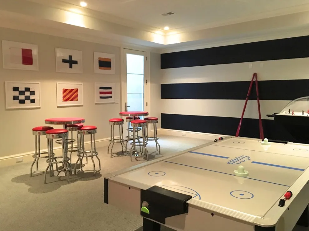 Westport Basement Renovation, Connecticut by Blue Ocean Design - Photo 4