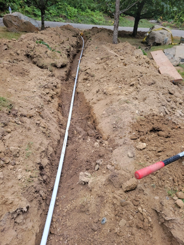 “Drain & Catch bases instead. Sprinkler system installed.2 by Mendoza Landscaping LLC - Photo 6