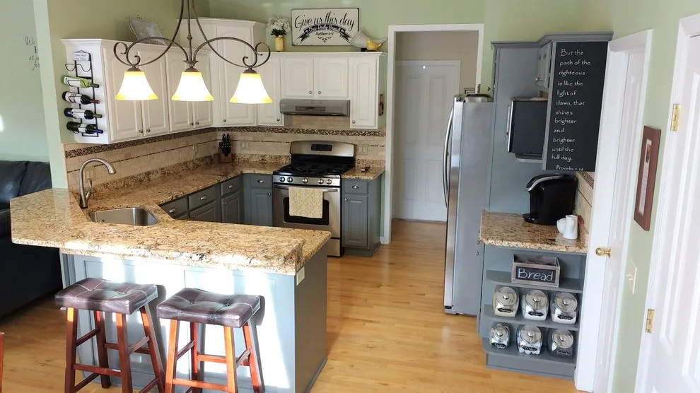 Gray and White Kitchen by Your Space - Photo 7