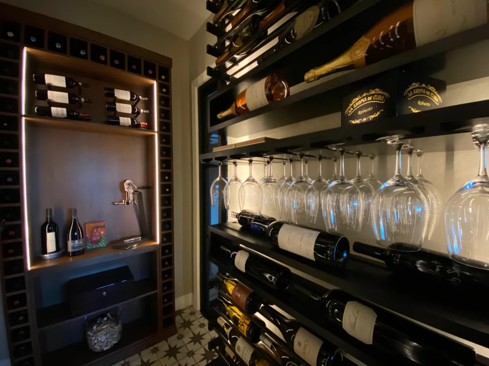 Wine Cellar Renovation by Karen Clothier Design & Interiors - Photo 8