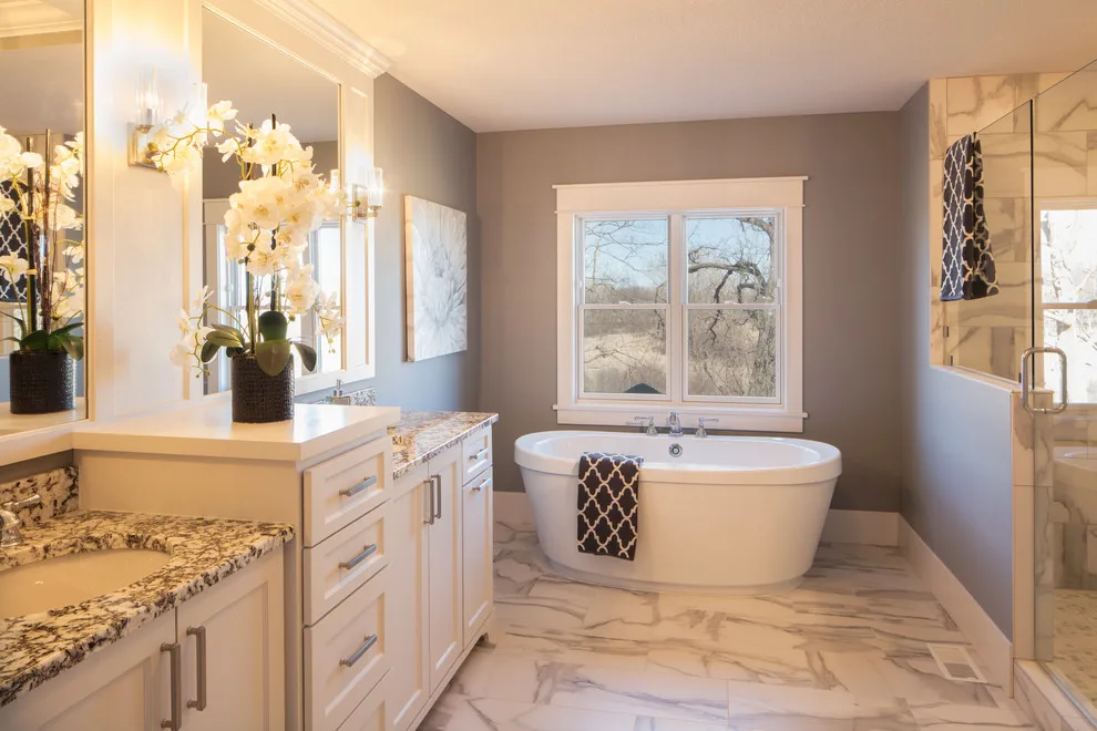 Modern Farmhouse Interior Design in Medina, MN by Laurie Mattson Interiors - Photo 22