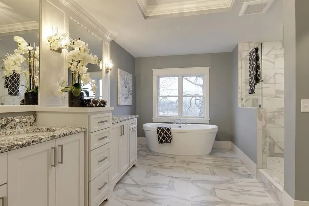 Modern Farmhouse Interior Design in Medina, MN by Laurie Mattson Interiors - Photo 12
