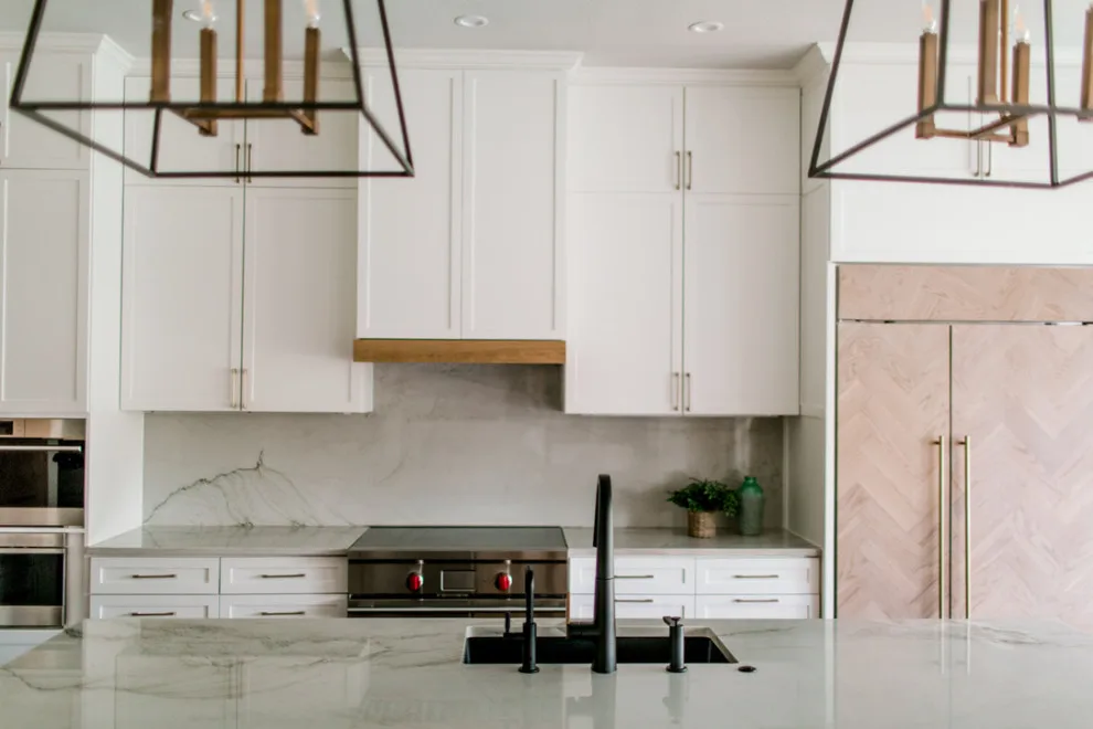Vibrant and Modern Kitchen Makeover by Just The Thing Decorating, Staging, And Windows - Photo 17