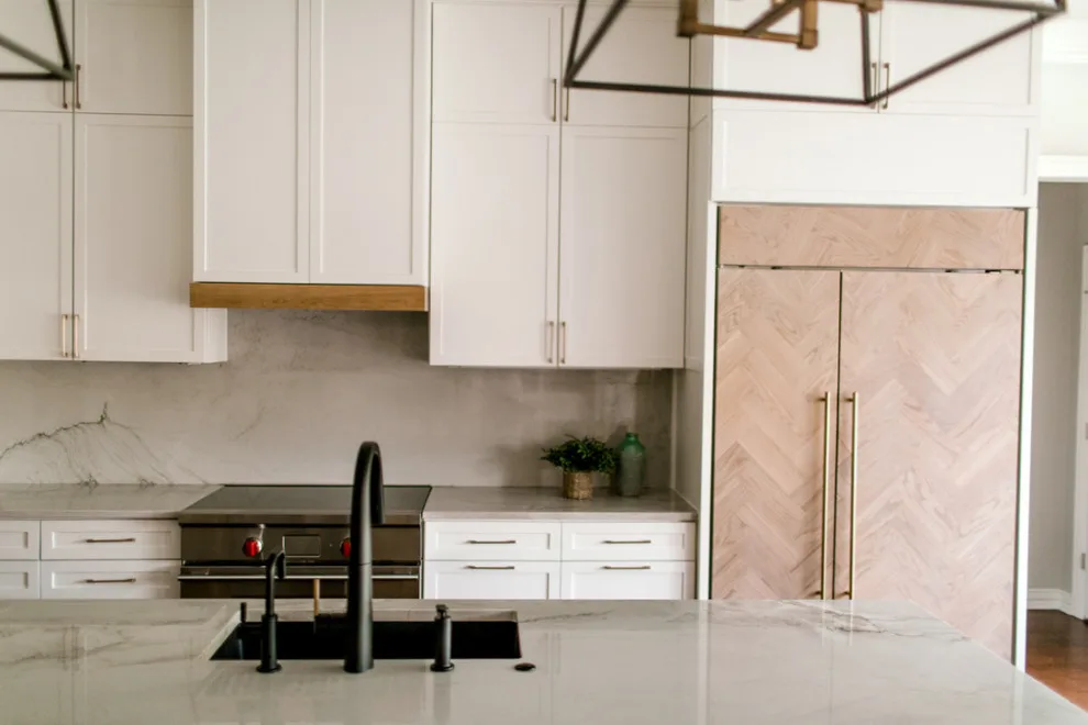 Vibrant and Modern Kitchen Makeover by Just The Thing Decorating, Staging, And Windows - Photo 3
