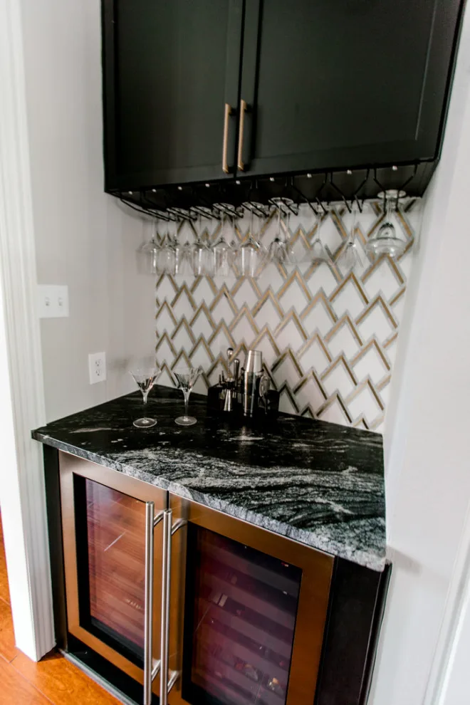 Vibrant and Modern Kitchen Makeover by Just The Thing Decorating, Staging, And Windows - Photo 16