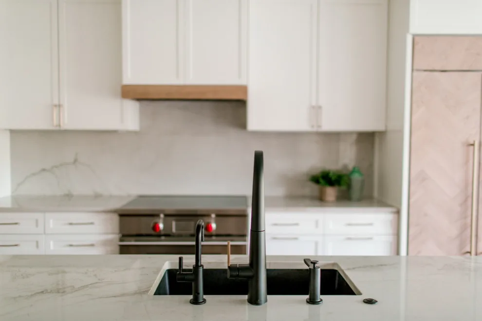 Vibrant and Modern Kitchen Makeover by Just The Thing Decorating, Staging, And Windows - Photo 12