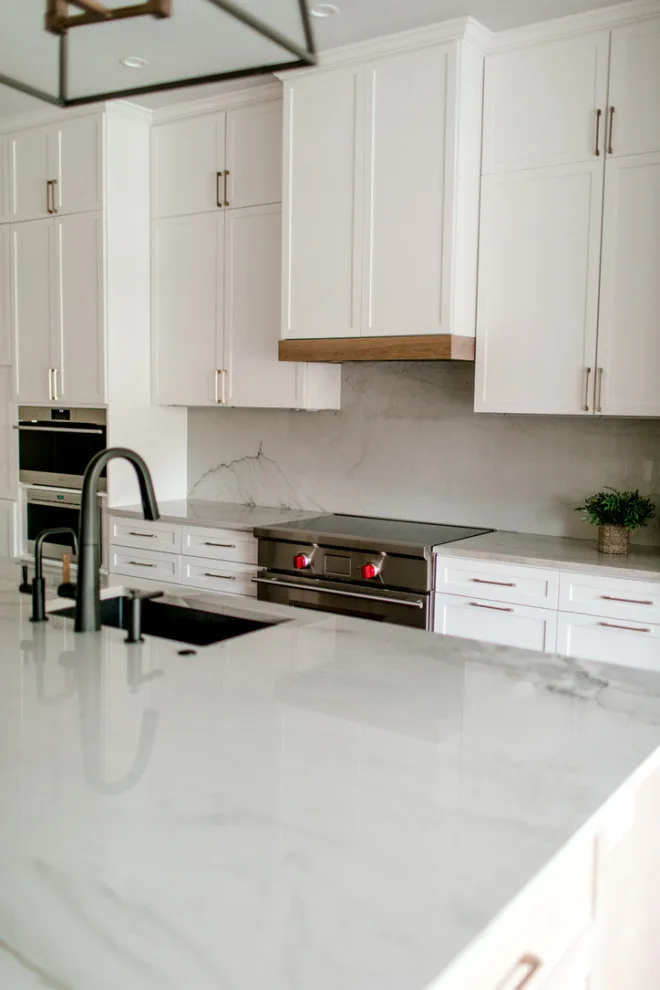 Vibrant and Modern Kitchen Makeover by Just The Thing Decorating, Staging, And Windows - Photo 14