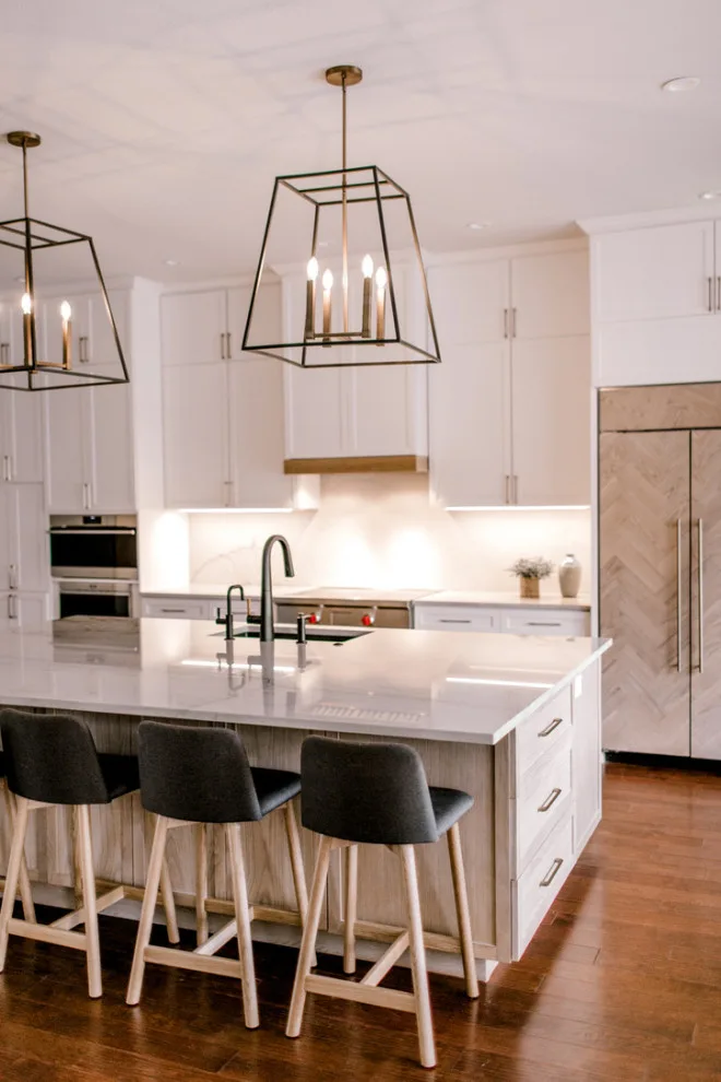 Vibrant and Modern Kitchen Makeover by Just The Thing Decorating, Staging, And Windows - Photo 6