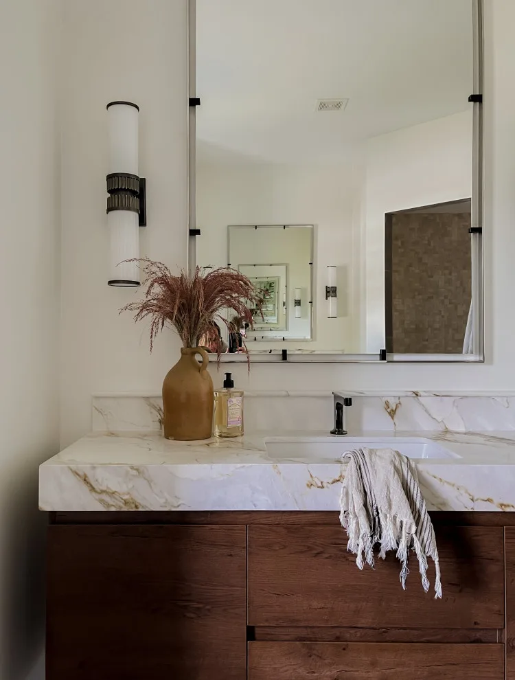 Tranquil Bathroom Renovation by South Trace Interiors - Photo 4