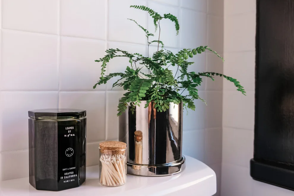 Retro Elegant Guest Bathroom by Rockledge Design + Architecture - Photo 10