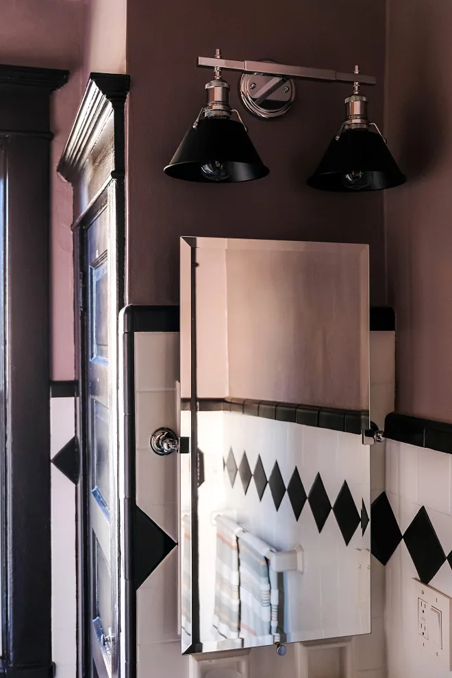 Retro Elegant Guest Bathroom by Rockledge Design + Architecture - Photo 11