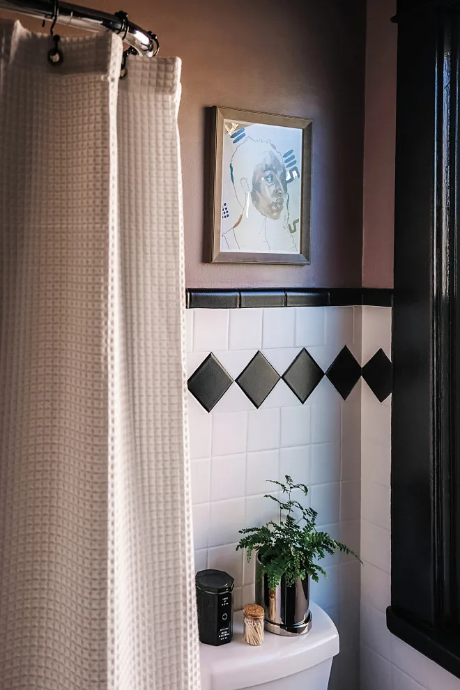 Retro Elegant Guest Bathroom by Rockledge Design + Architecture - Photo 13