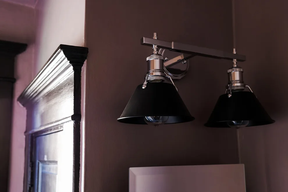 Retro Elegant Guest Bathroom by Rockledge Design + Architecture - Photo 14