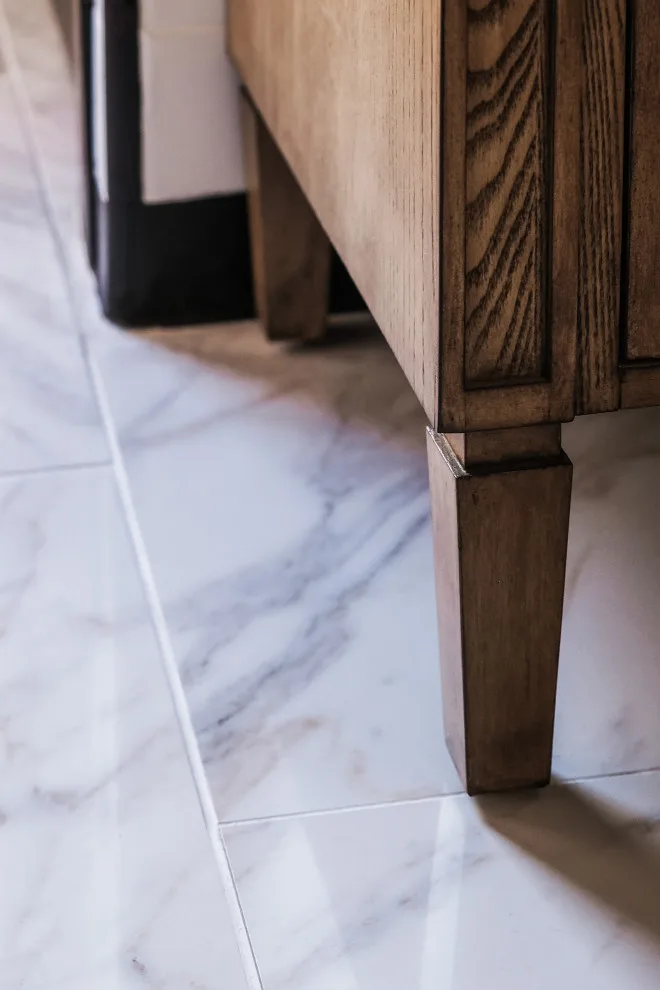 Retro Elegant Guest Bathroom by Rockledge Design + Architecture - Photo 4