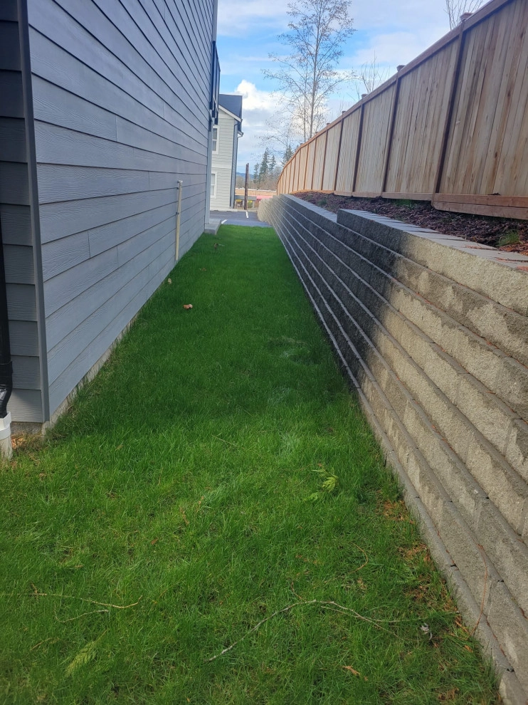 “Drain & Catch bases instead. Sprinkler system installed.2 by Mendoza Landscaping LLC - Photo 5