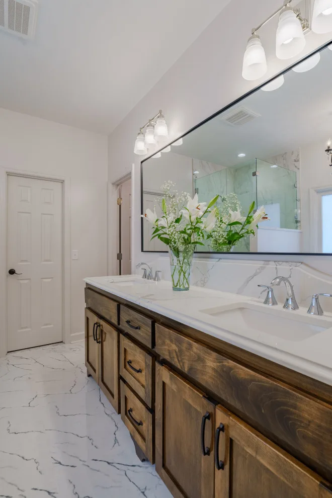 Classic Lakeside Kitchen and Bathroom Remodel by Phase One Design - Photo 7