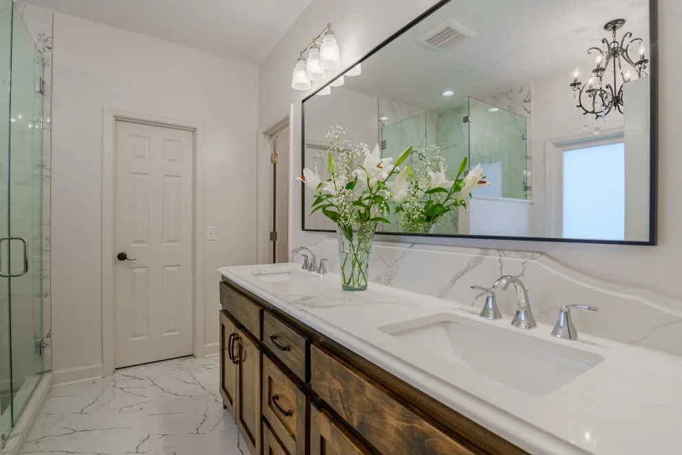 Classic Lakeside Kitchen and Bathroom Remodel by Phase One Design - Photo 9