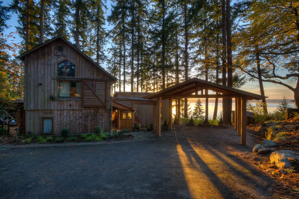 Stanwood WA Carport at Warm Beach by Dan Nelson, Designs Northwest Architects - Photo 2