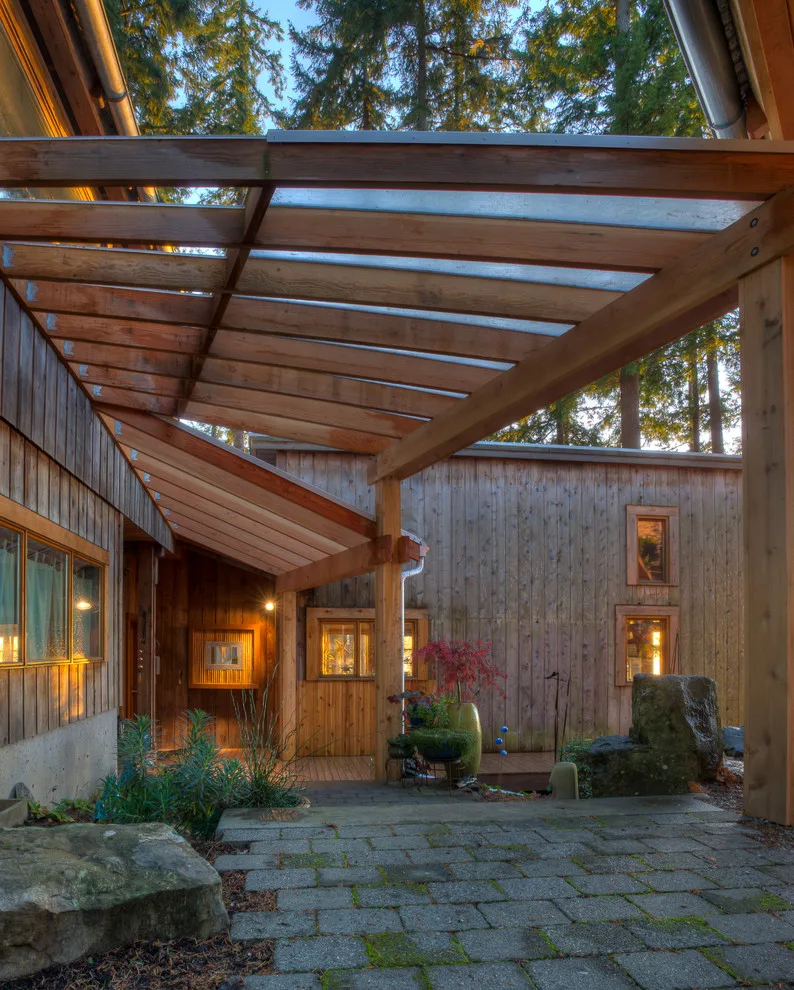 Stanwood WA Carport at Warm Beach by Dan Nelson, Designs Northwest Architects - Photo 8