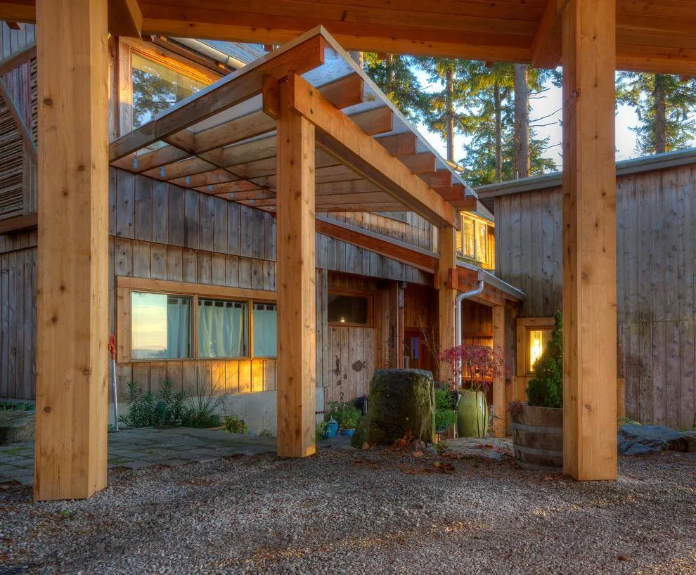 Stanwood WA Carport at Warm Beach by Dan Nelson, Designs Northwest Architects - Photo 5