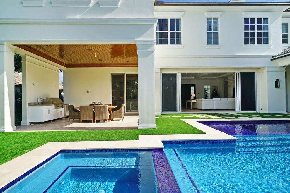Grass Paver Strips & Luxury Pool by Southwest Greens Of Florida - Photo 5
