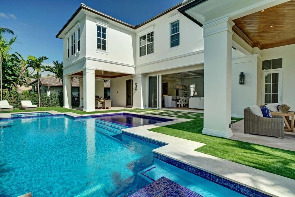 Grass Paver Strips & Luxury Pool by Southwest Greens Of Florida - Photo 2
