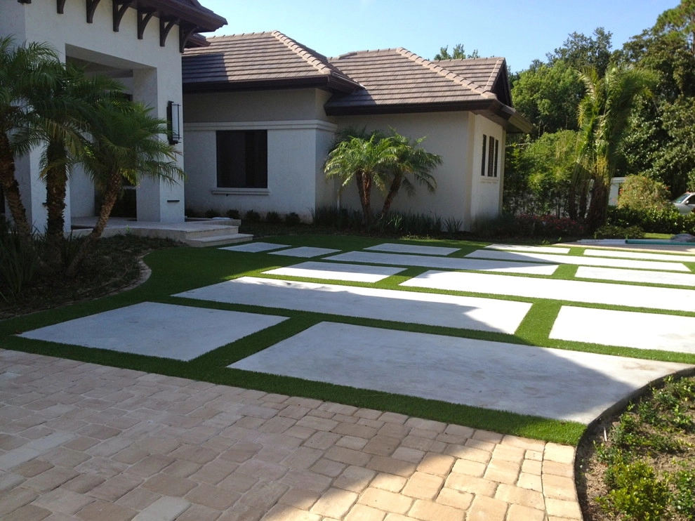 Articial Grass Paver Strips by Southwest Greens Of Florida - Photo 22
