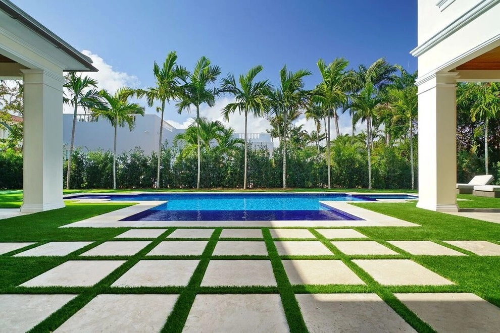 Grass Paver Strips & Luxury Pool by Southwest Greens Of Florida - Photo 9