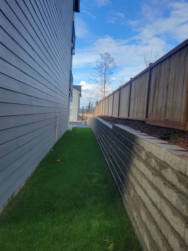 “Drain & Catch bases instead. Sprinkler system installed.2 by Mendoza Landscaping LLC - Photo 7