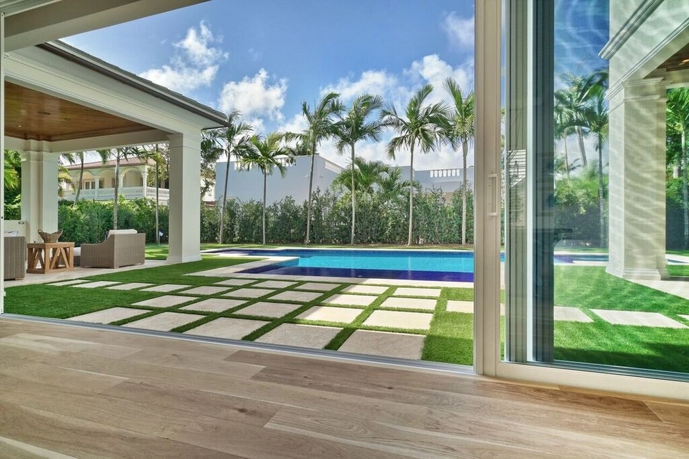 Grass Paver Strips & Luxury Pool by Southwest Greens Of Florida - Photo 7