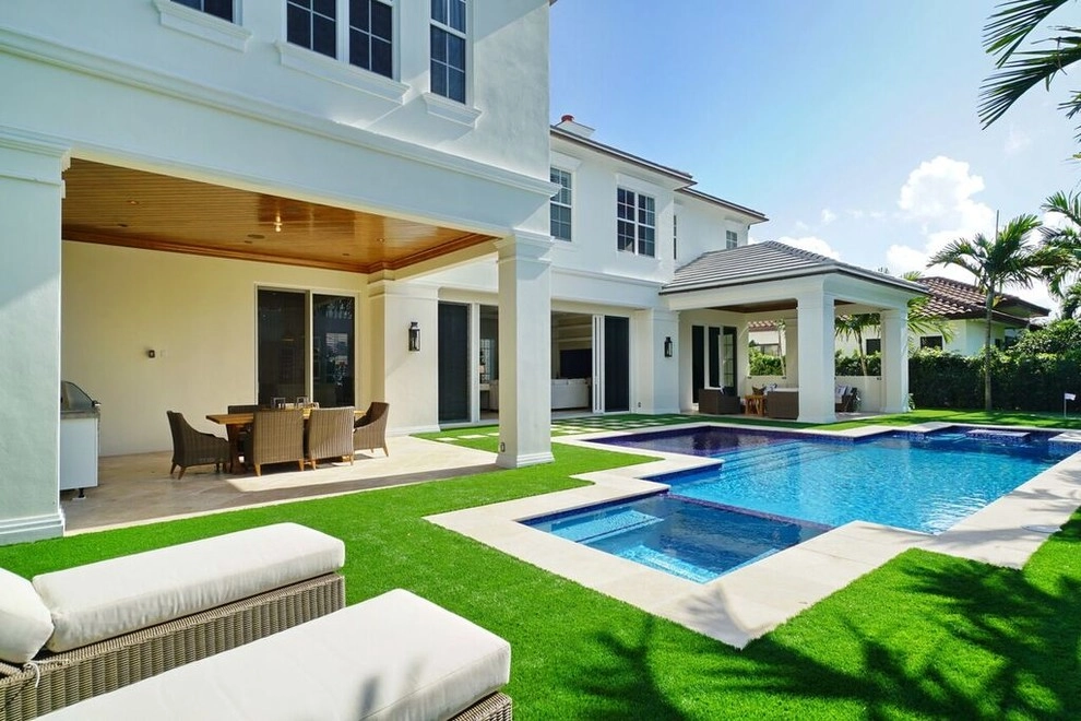 Grass Paver Strips & Luxury Pool by Southwest Greens Of Florida - Photo 6