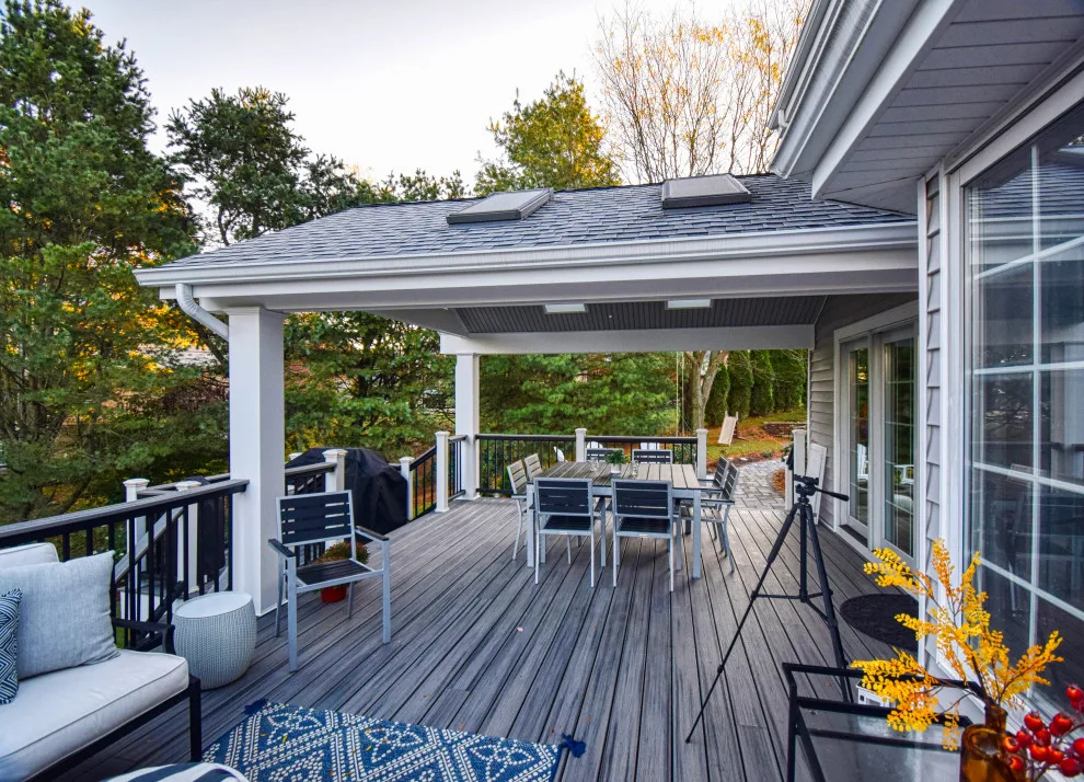 Wexford Sheltered Deck and Patio by Darrell C Kauric Architect LLC - Photo 7