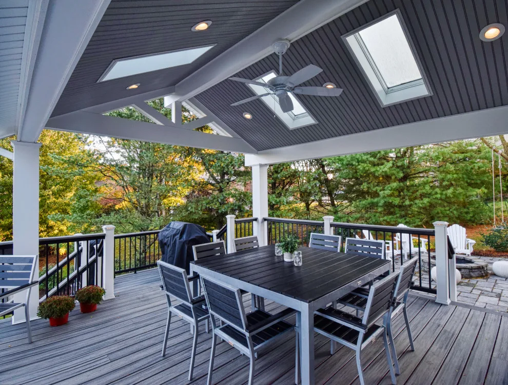 Wexford Sheltered Deck and Patio by Darrell C Kauric Architect LLC - Photo 3