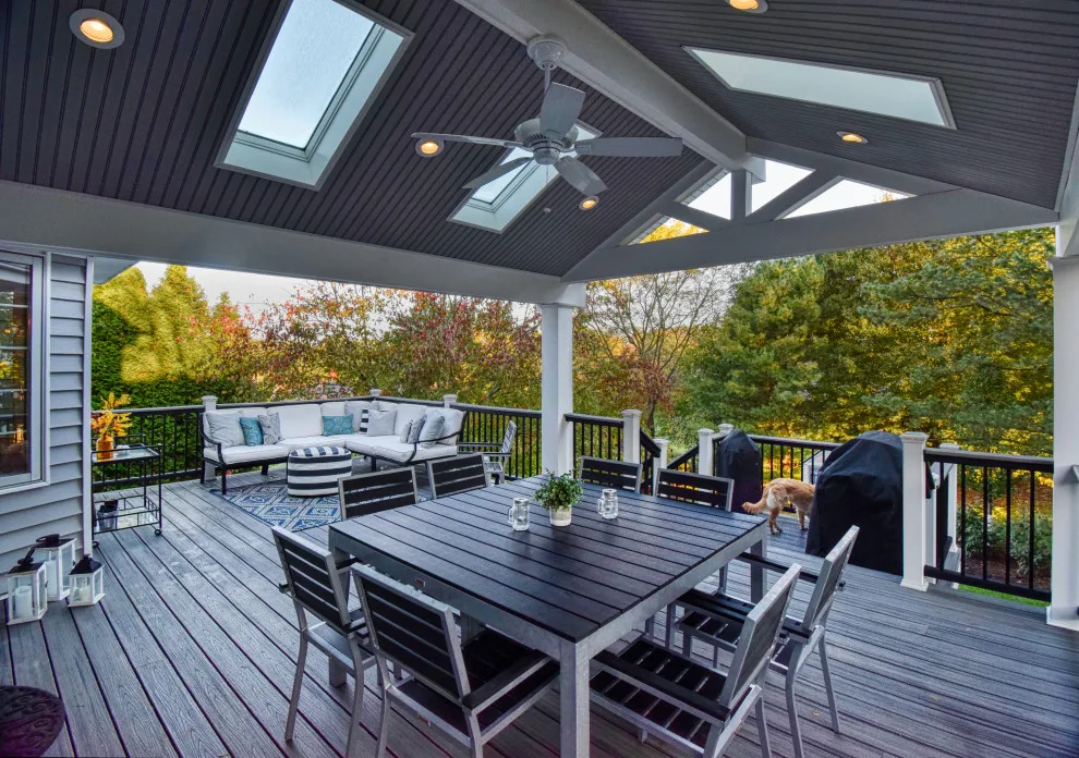 Wexford Sheltered Deck and Patio by Darrell C Kauric Architect LLC - Photo 5
