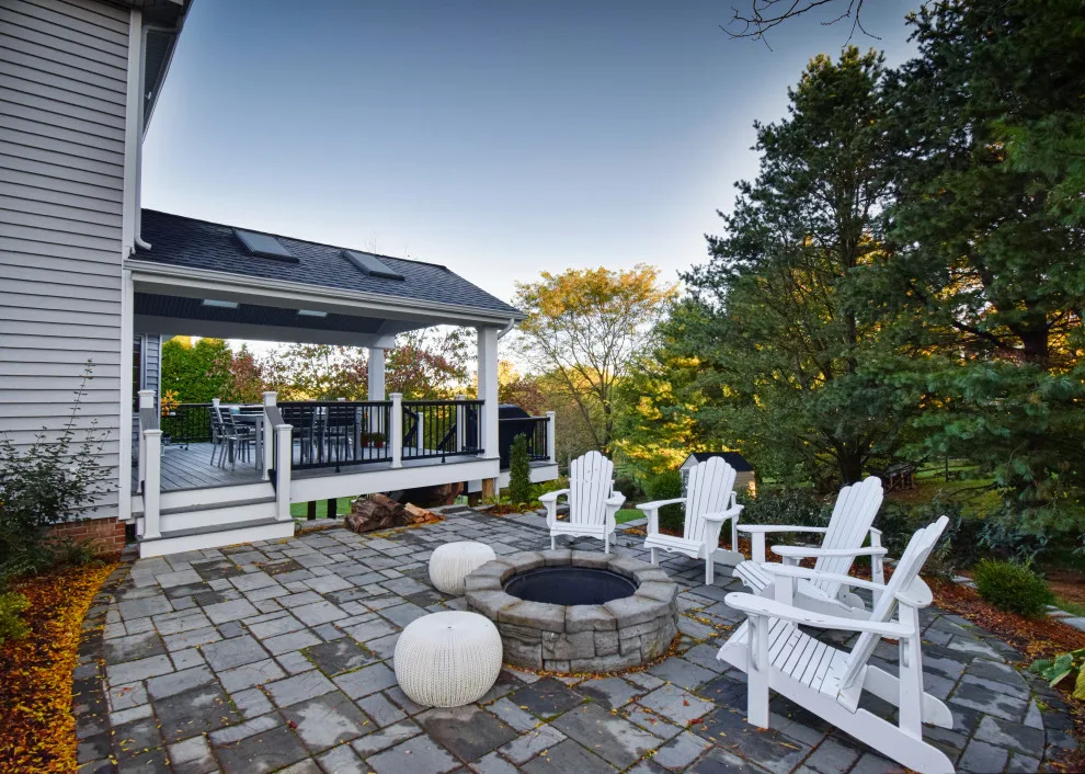 Wexford Sheltered Deck and Patio by Darrell C Kauric Architect LLC - Photo 4