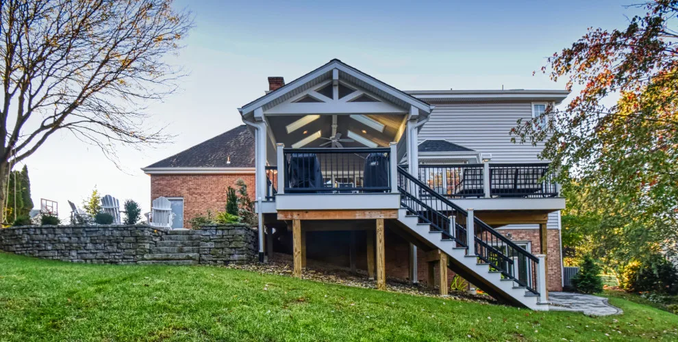 Wexford Sheltered Deck and Patio by Darrell C Kauric Architect LLC - Photo 6