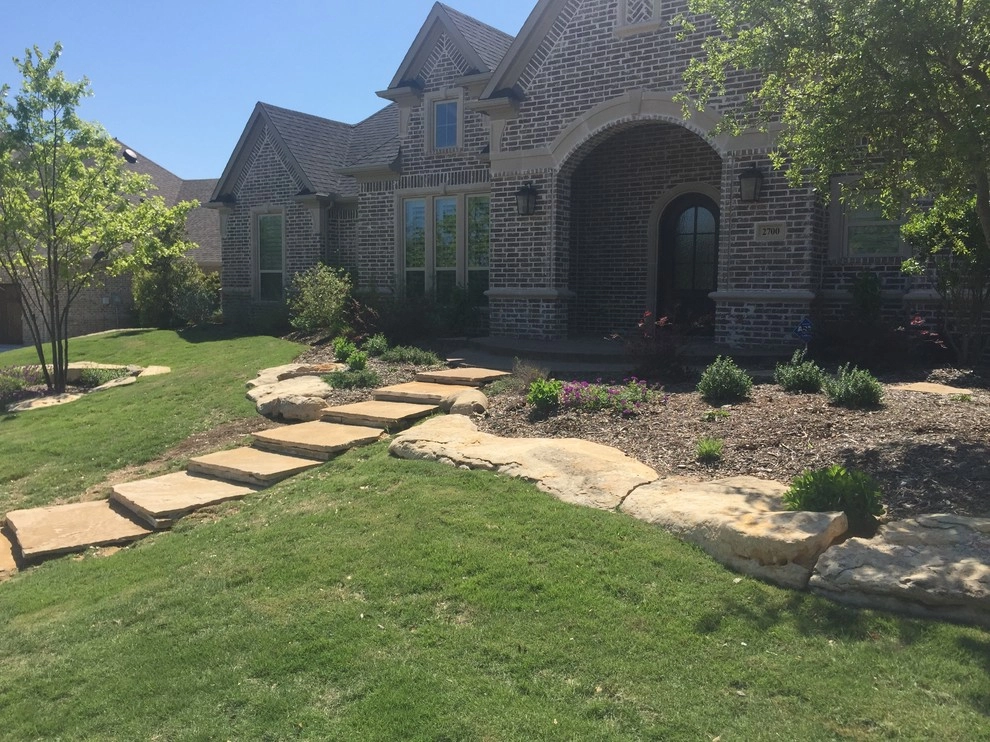 Prosper, TX - Rustic & Contemporary Landscape for Custom Homes by Star Of Texas Landscape - Photo 15