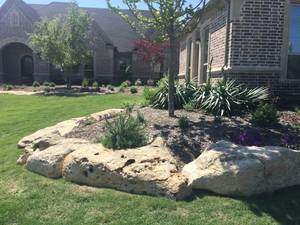 Prosper, TX - Rustic & Contemporary Landscape for Custom Homes by Star Of Texas Landscape - Photo 16