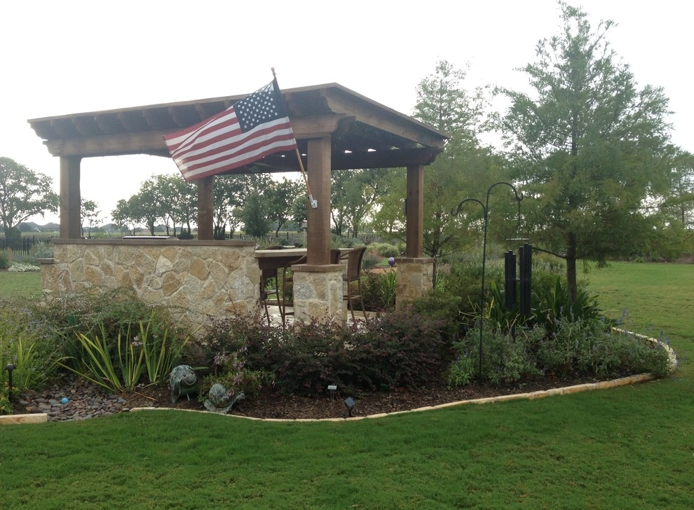 Prosper, TX - Rustic Landscape - Backyard Escape by Star Of Texas Landscape - Photo 4