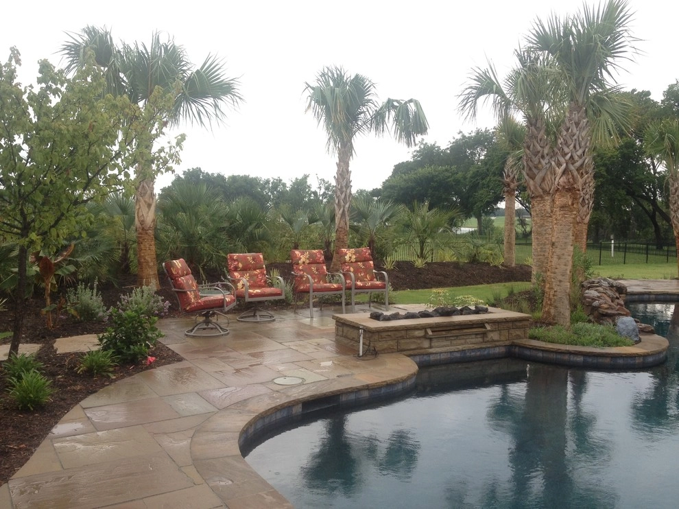 Prosper, TX - Rustic & Contemporary Landscape for Custom Homes by Star Of Texas Landscape - Photo 18