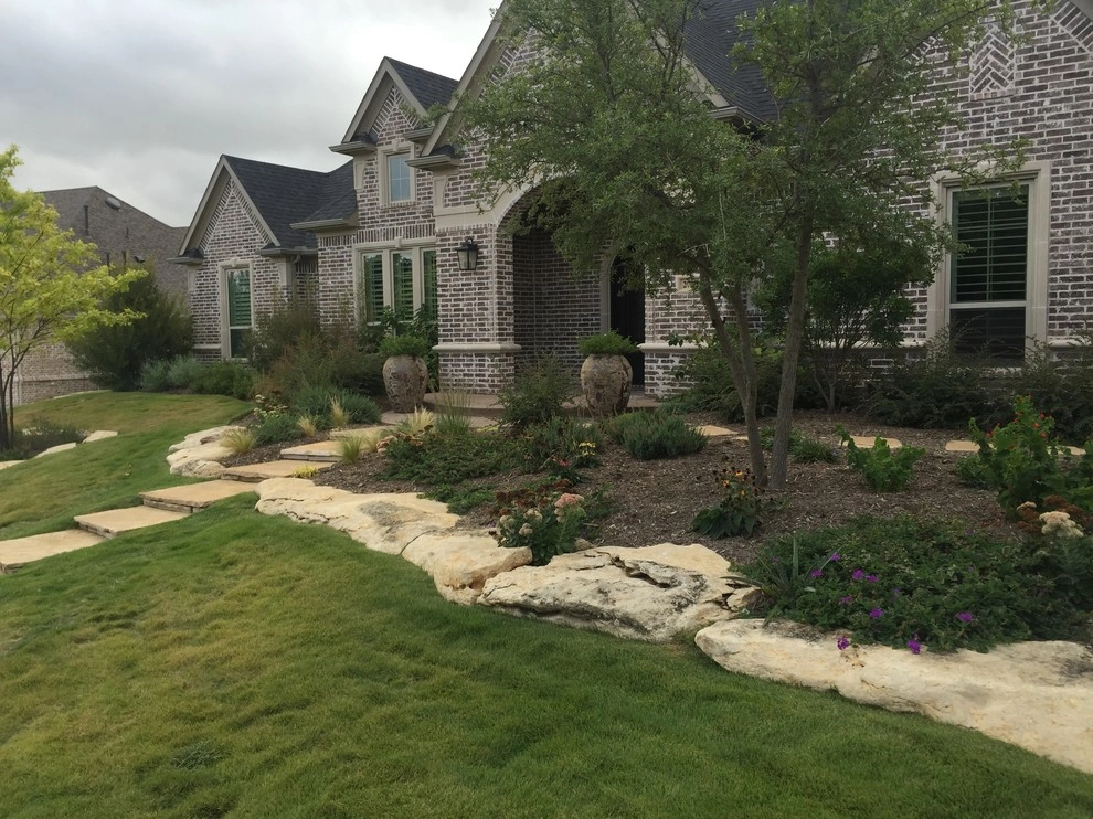 Prosper, TX - Rustic & Contemporary Landscape for Custom Homes by Star Of Texas Landscape - Photo 10