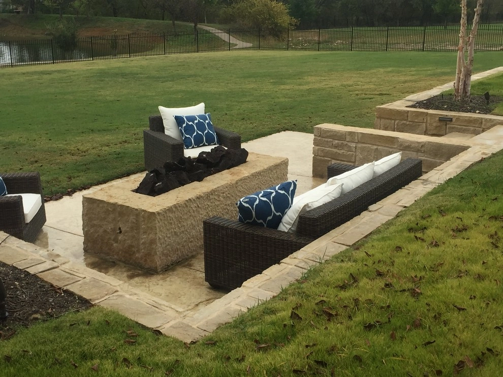 Prosper, TX - Rustic & Contemporary Landscape for Custom Homes by Star Of Texas Landscape - Photo 12