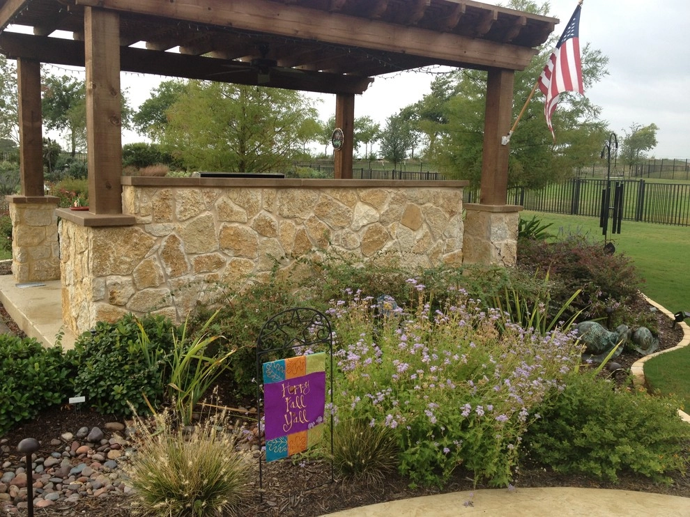 Prosper, TX - Rustic Landscape - Backyard Escape by Star Of Texas Landscape - Photo 5