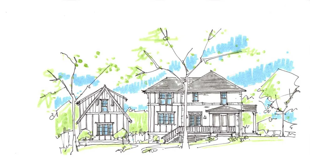 Georgian Revival in the Woods by Nicole Perri Architecture - Photo 13